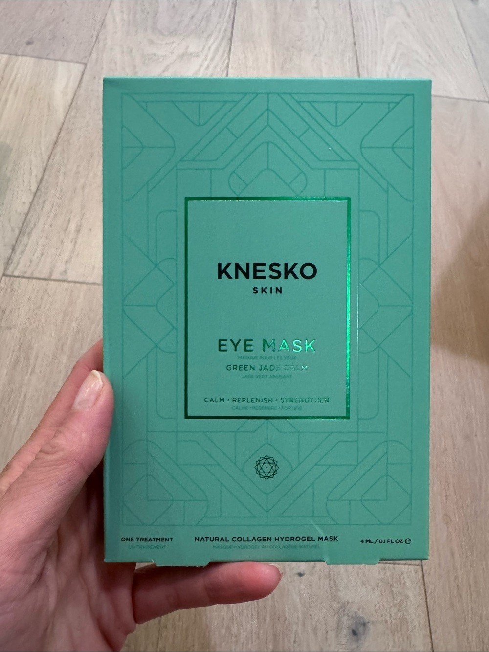 Knesko Skin Green Jade Eye Mask — 1 ct